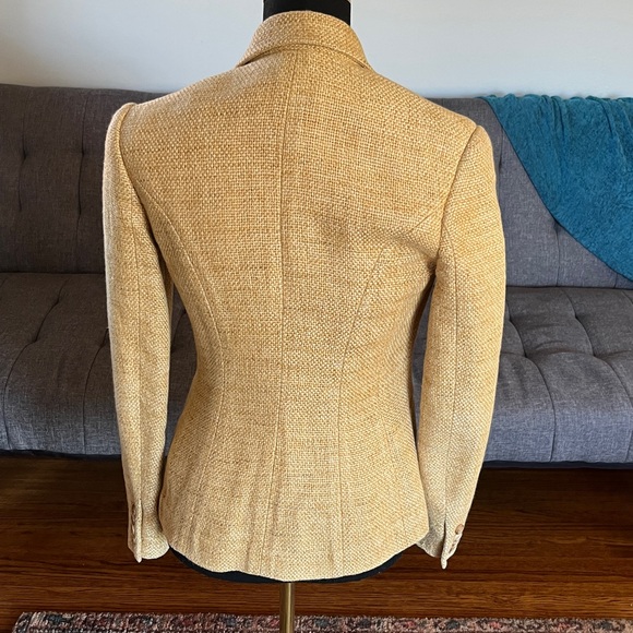 Ralph Lauren Collection Purple Label Linen blazer size 4 - Picture 4 of 10